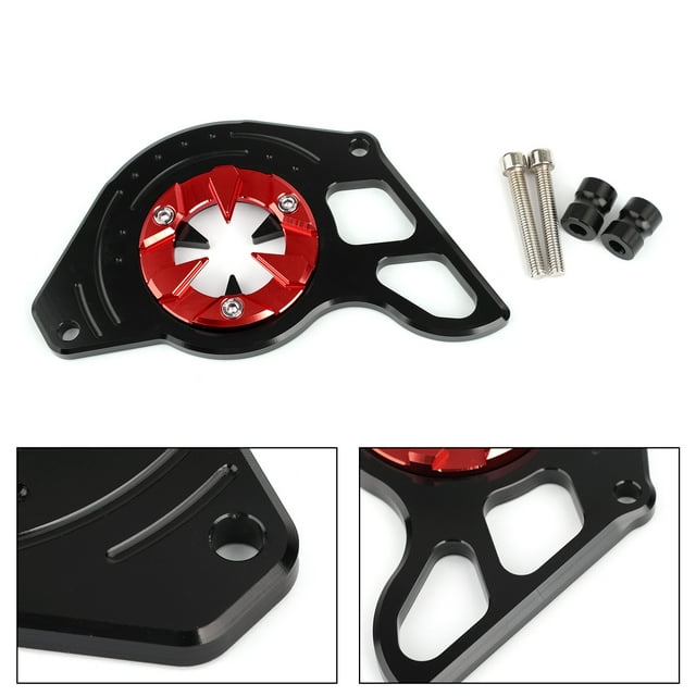 Couvercle de Protection de Chaîne de Pignon avant Moteur Gauche pour Honda Grom MSX125 MSX125SF Red