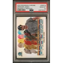 Graded 2023 Topps Bowman Chrome Spencer Jones #PRP18 Prospect Process Rookie RC Baseball Card PSA 10 Gem Mint
