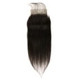 thumbnail image 6 of LUXLUXE Rico 100% Unprocessed A7 Grade Human Hair Bundle 10 Inches 101214 Lengths Free Part 4X4 Hand Tied Swiss Lace Closure, 6 of 6