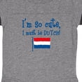 thumbnail image 3 of Inktastic So Cute Dutch Boys or Girls Baby Bodysuit, 3 of 4