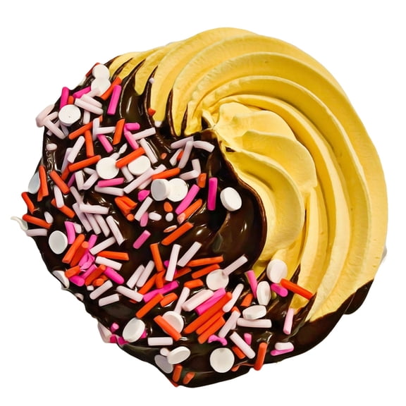 DEZICAKES Fake Cookie Valentine Red & Pink Butter Cookie Prop Decoration Dezicakes