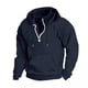 thumbnail image 2 of Fashion Hoodie Men's Stand Up Collar Zipper Hooded Sports And casual Hoodie L, 2 of 7