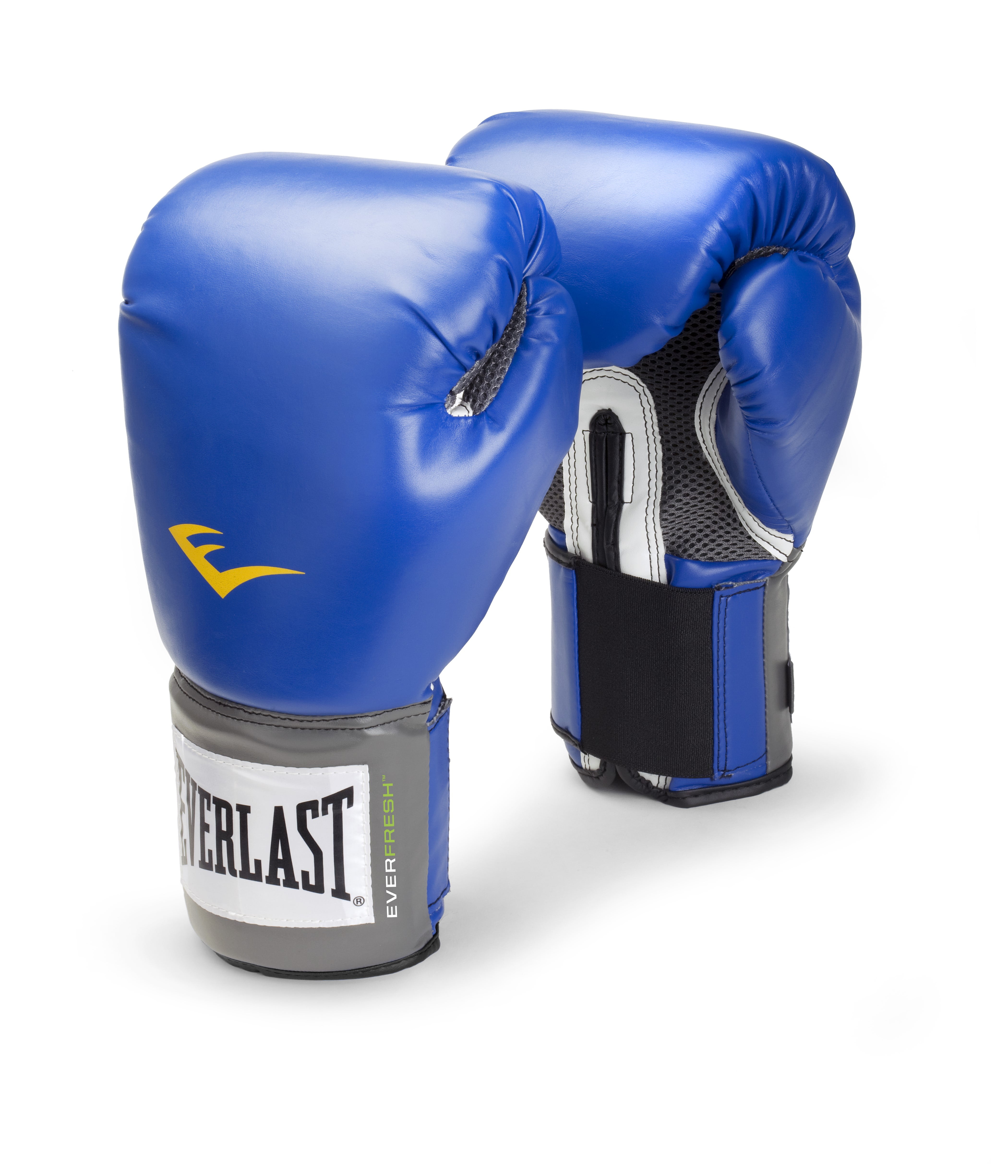 MMA 7 Ounce Pro Gloves White/Blue 