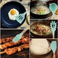 thumbnail image 3 of Kitchen Utensil Set - 13 Silicone Cooking Utensils. Kitchen Gadgets for Cookware Kit. Kitchen Accessories Tools. Heat-resistant Non-toxic Nonstick. Best Spatula set Serving Utensils Gifts, 3 of 7