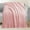 Pink, variant on Infidev BlanketSolid Color Warm Blanket Face Towel Blanket Office Nap Blanket Sofa Blanket Summer Blanket Leisure Blanket