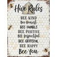 Jigsaw Puzzles 200 Piece For Adults Hive Rules Be Kind Honey Bee Decor