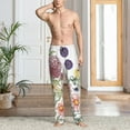 thumbnail image 2 of Hirioo Autumn Garden for Men's PJ Pajama Pants Sleep Pants Men's Home Trousers with Pockets,S-3XL-XX-Large, 2 of 6