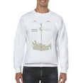 thumbnail image 2 of Insane Asylum Straightjacket Graphic Men's Sweatshirt, 2 of 3