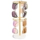 thumbnail image 1 of Organizador de Gafas de Sol, Estante de Gafas Soporte para Guardar Gafas Expositor de Doble Capa para Tocador Mostrador de Cómoda Capacidad Hasta 18 Pares de Lentes Anteojos Gafas -Blanco, 1 of 6
