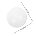 thumbnail image 2 of MEIBUTYUP 15pcs Foosball Parts Replacement Smooth Gameplay HIPS White For Players Home Use, 2 of 8