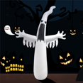 thumbnail image 2 of Fantasma inflable de Halloween de 7,55 pies de altura para exteriores con atenuación colorida, decoración de patio inflable con luces LED incorporadas para vacaciones/fiestas/patio/, 2 of 5