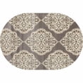 thumbnail image 2 of Art Carpet 841864103069 7 x 9 ft. Arabella Collection Medallion Woven Area Rug, Gray, 2 of 4
