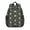 Alien and UFO-1, variant on Alien Head and UFO Deep Black Pattern Backpack for School, Cute School Bag with Adjustable Shoulder Straps and Padded Back, 15"x11.42"x5.5"
