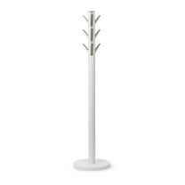 Umbra Flapper Coat Rack Entryway 9 Hook White