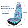 thumbnail image 6 of Haiem Wls And Flowers Printed Car Seat Covers Set of 2, Universal Fit Car Seat Covers,Protective Seat Covers,Comfortable Car Seat Covers, Easy Installation Seat Covers, 6 of 9