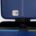 thumbnail image 6 of happimess Marco Rectangular 10.6-Gallon Double Bucket Trash Can with Soft-Close Lid, Denim Blue, HPM1005J, 6 of 6