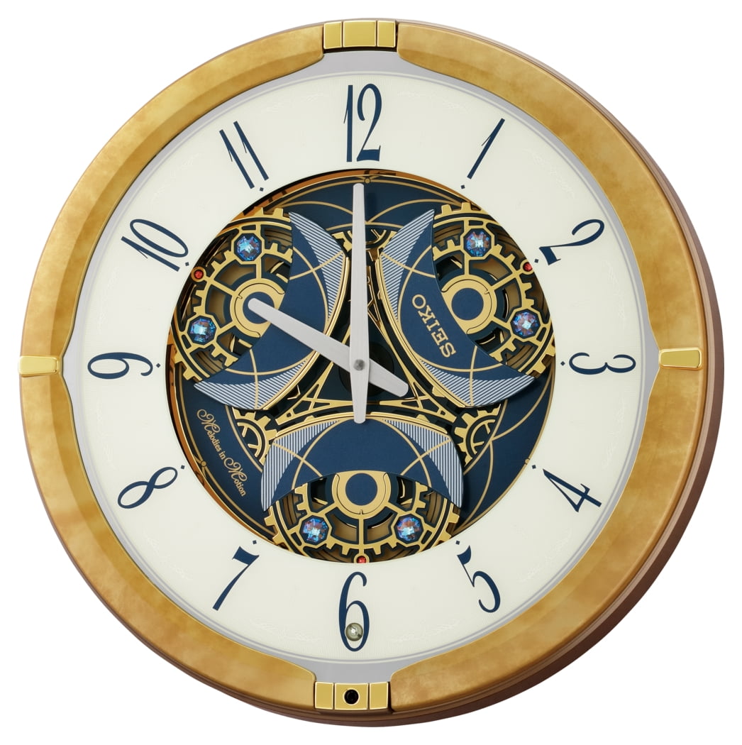 seiko clocks in motion