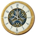 thumbnail image 2 of Seiko Kingsley Mechanical Melodies in Motion Clock, Musical, Round, Quartz, Analog, QXM387GRH, 2 of 4
