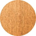 thumbnail image 1 of Ahgly Company Indoor Round Abstract Orange Contemporary Area Rugs, 8' Round, 1 of 1