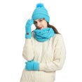 thumbnail image 3 of Lnzyyephy Women's Winter Knitted Hat with Scarf Gloves Socks 4 Pcs Sets Thick Warm Suits Winter Accessories, 3 of 9