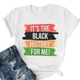 thumbnail image 2 of Luowei Women's Black Graphic Tee - Cute Casual Short Sleeve T-Shirt, White, S, 2 of 4