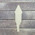 thumbnail image 2 of 3" Bottle Rocket Fireworks, Unfinished Wood Art Shape by Wooden Craft Cutouts, 2 of 2
