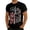 tshirts 24#Black, variant on WAYUTE Men's 250th Anniversary USA Shirt National Flag Colors Patriotic Short Sleeve Crew Neck Tee Casual Holiday Independence Day T Shirts