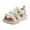 Whitecap Beige, variant on Devotion Max T Strap Women's Sandals Vetiver Green Size 5 M
