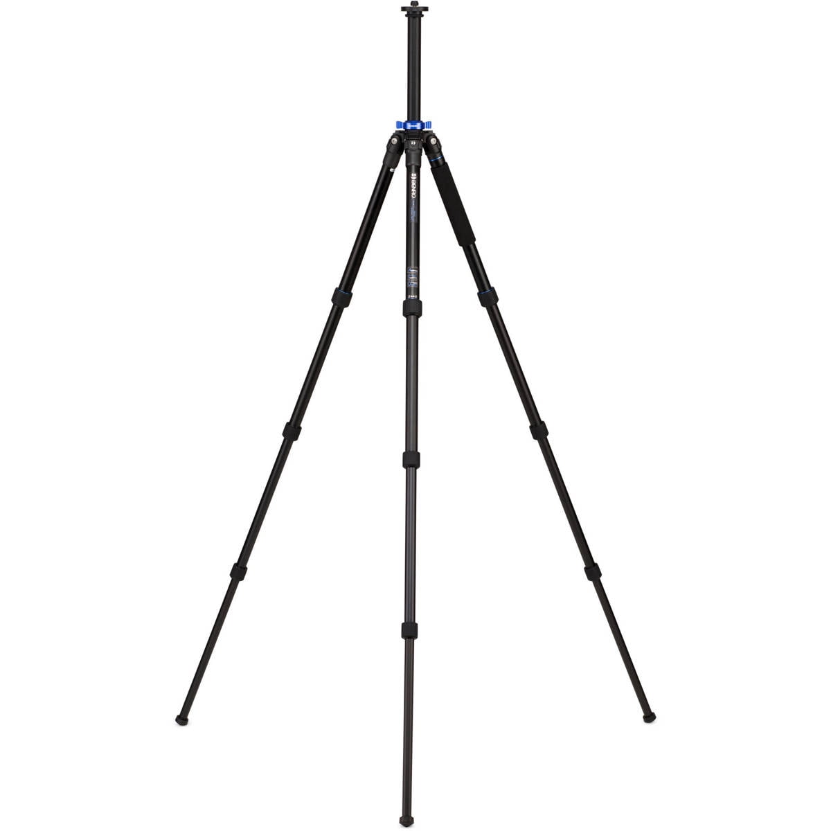 Benro Mach 3 TMA28A Series 2 Aluminum Tripod with 4 Sections Twist Lock, Black
