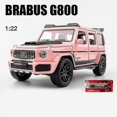 thumbnail image 1 of Brabus Modèle de Voiture Suv G800 avec Lumière & Porte Ouvrable Véhicule Musical Simulation, 1 of 5