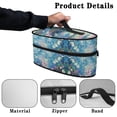 thumbnail image 5 of HELLHERO Watercolor Wildflower Field Iron Carry Case (11.8x6.69x5.5 In) Polyester, Bag Only, 5 of 6