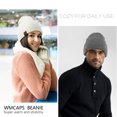 thumbnail image 6 of WMCAPS Winter Beanie Hat Acrylic Knit Hats for Men Women Soft Warm Unisex Cuffed Beanie(Gray), 6 of 8