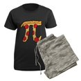 thumbnail image 5 of CafePress - Pizza Pi Women's Dark Pajamas - Women's Short Sleeve Print T-Shirt and Pants Dark Cotton Pajama Set, 5 of 7