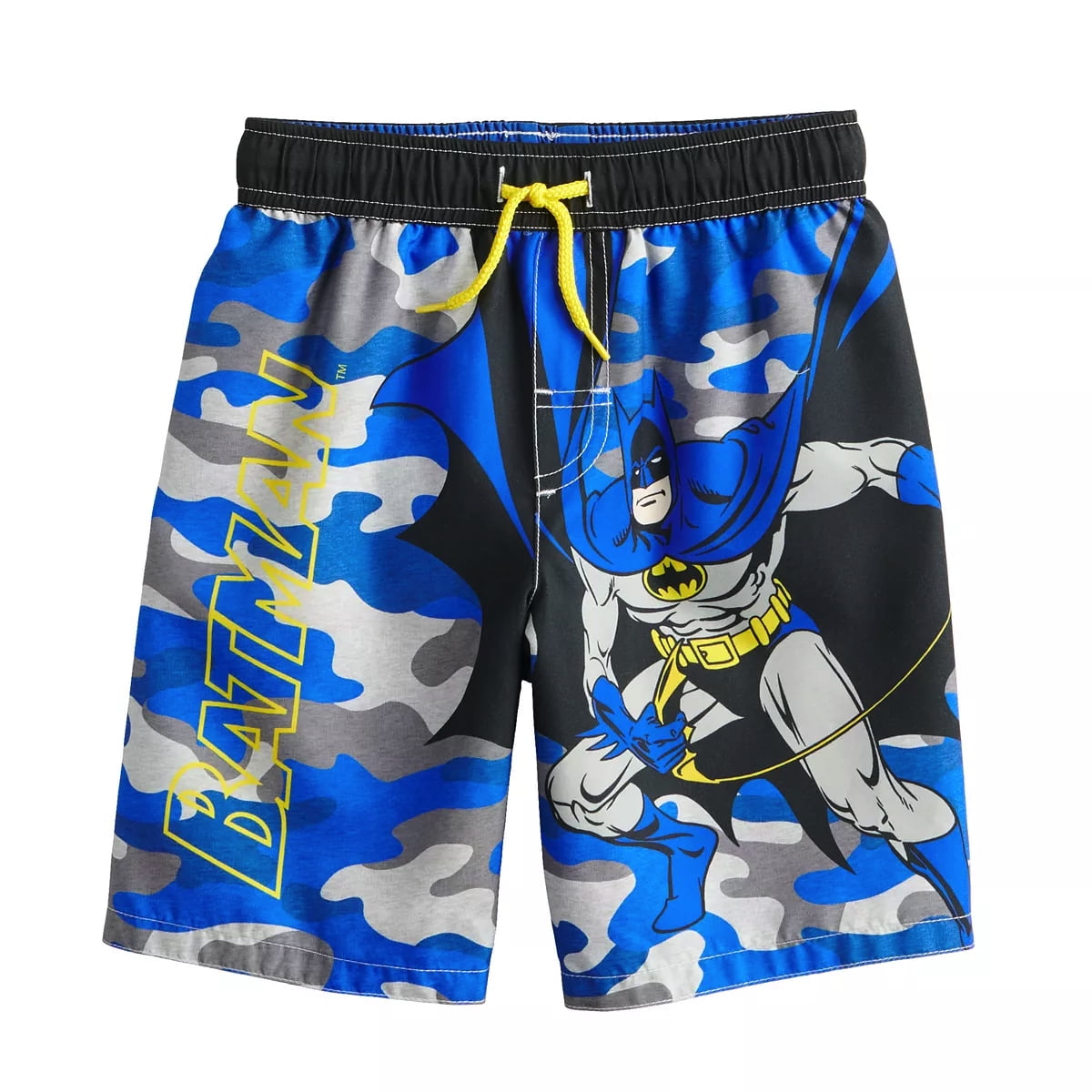 NWT Old Navy DC Comics Superhero Batman,Board Shorts Swim Trunks Boys 18-24 mo