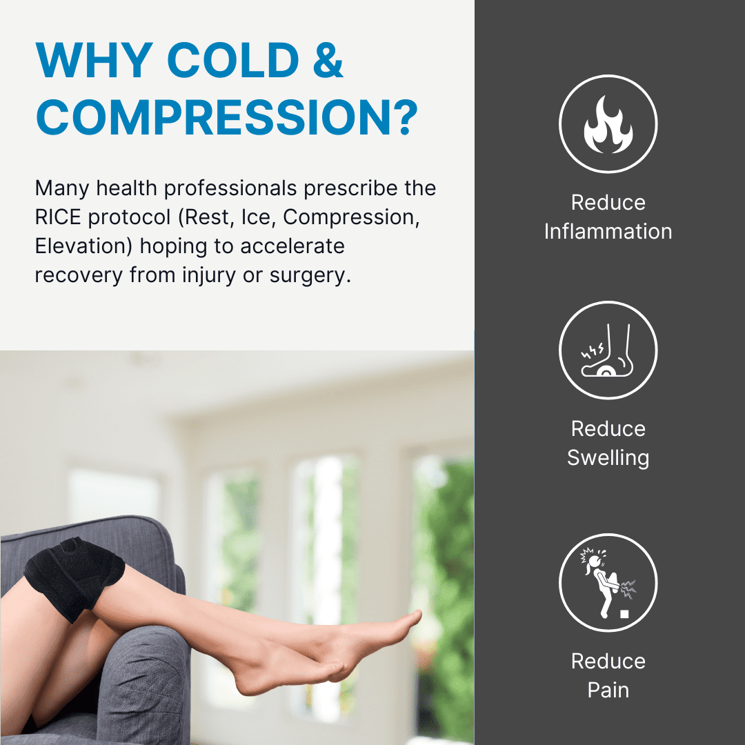 NatraCure Hot and Cold Knee Wrap Brace Support – (731-02-RET) – Reusable Ice Pack Compression for Meniscus & ACL Tear, Sports Injury, and Arthritis Joint Pain Relief