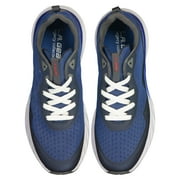 LA Gear Mens Highland Athletic Lowtop Sneakers, Navy Blue