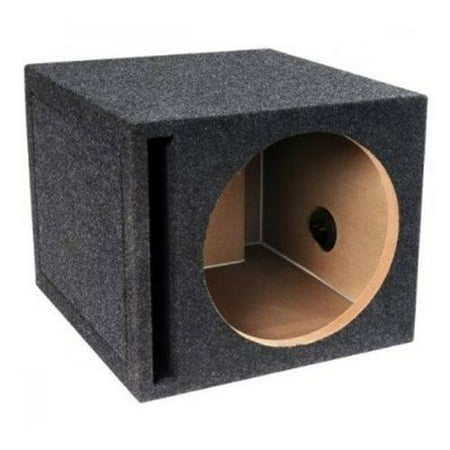 Slot Port Enclosures - Absolute USA VEGS10 Single 10-Inch Slot Vented Ported Subwoofer Enclosure