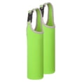 thumbnail image 1 of 2 piezas de funda para botella de agua de neopreno, bolsa de transporte aislante para botella de vidrio de 15.5-20oz, funda para botella de bebida colapsable con asa, verde, 1 of 7