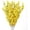6pcs Flower Stems, variant on 5.5inch Artificial Flowers Yellow Silk Fake Winter Jasmine Long Stem Artificial Orchids Flowers for Decoration Indoor Outdoor Wedding Home Bedroom Yard Cemetery