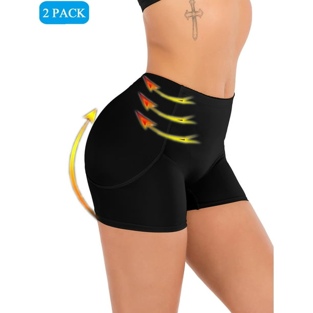 2 Pack Women's Butt Lifter Underwear Firm Control Shapewear Butt