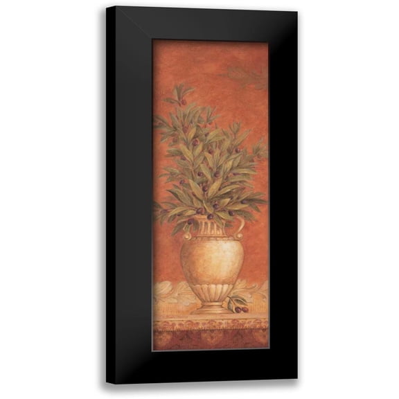 Gladding, Pamela 7x14 Black Modern Framed Museum Art Print Titled - Tuscan Reverie I