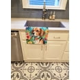thumbnail image 2 of Carolines Treasures DAC6515KTWL 25 x 15 in. Scottish Deerhound Luau Kitchen Towel, 2 of 5