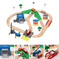 thumbnail image 1 of Vía de para niños Juguete de construcción de ferrocarril Juguetes de carretera con telemando, se la la adaptaciónción a la mayoría de las, 1 of 8