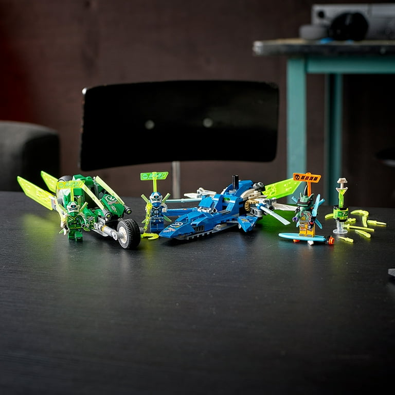 Lego ninjago jay and online lloyd's velocity racers instructions