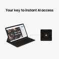 thumbnail image 4 of SAMSUNG Galaxy Tab S10+ Book Cover Keyboard Slim AI Key, Slim and Lightweight Design, Full Keyboard Experience, Wireless Keyboard Sharing, US Version, Black, 4 of 5
