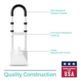 thumbnail image 3 of Modern Innovations Adjustable Bathtub Grab Bar, 3 of 7