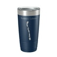 thumbnail image 1 of Santee Lakes Map Tumbler Travel Mug Insulated Laser Engraved Coffee Cup California 20 oz Navy Blue, 1 of 1