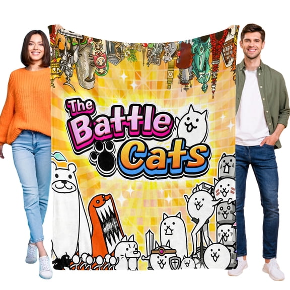 the battle cats Throw Blanket Gifts for Fans Lover Girls Boys Women Present Hoodie Him Bed 60"x80"