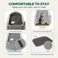 thumbnail image 6 of Cat Backpack Carrier, Bubble Expandable Cat Carrier for Cats or Small Dogs up to 15lbs, Airline-Approved, Large Space & Breathable Pet Backpack for Traveling, Hiking, 6 of 18