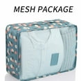 thumbnail image 4 of 6Pcs/Set Travel Storage Bag for Clothes Luggage Packing Cube Organizer Suitcase, 4 of 7